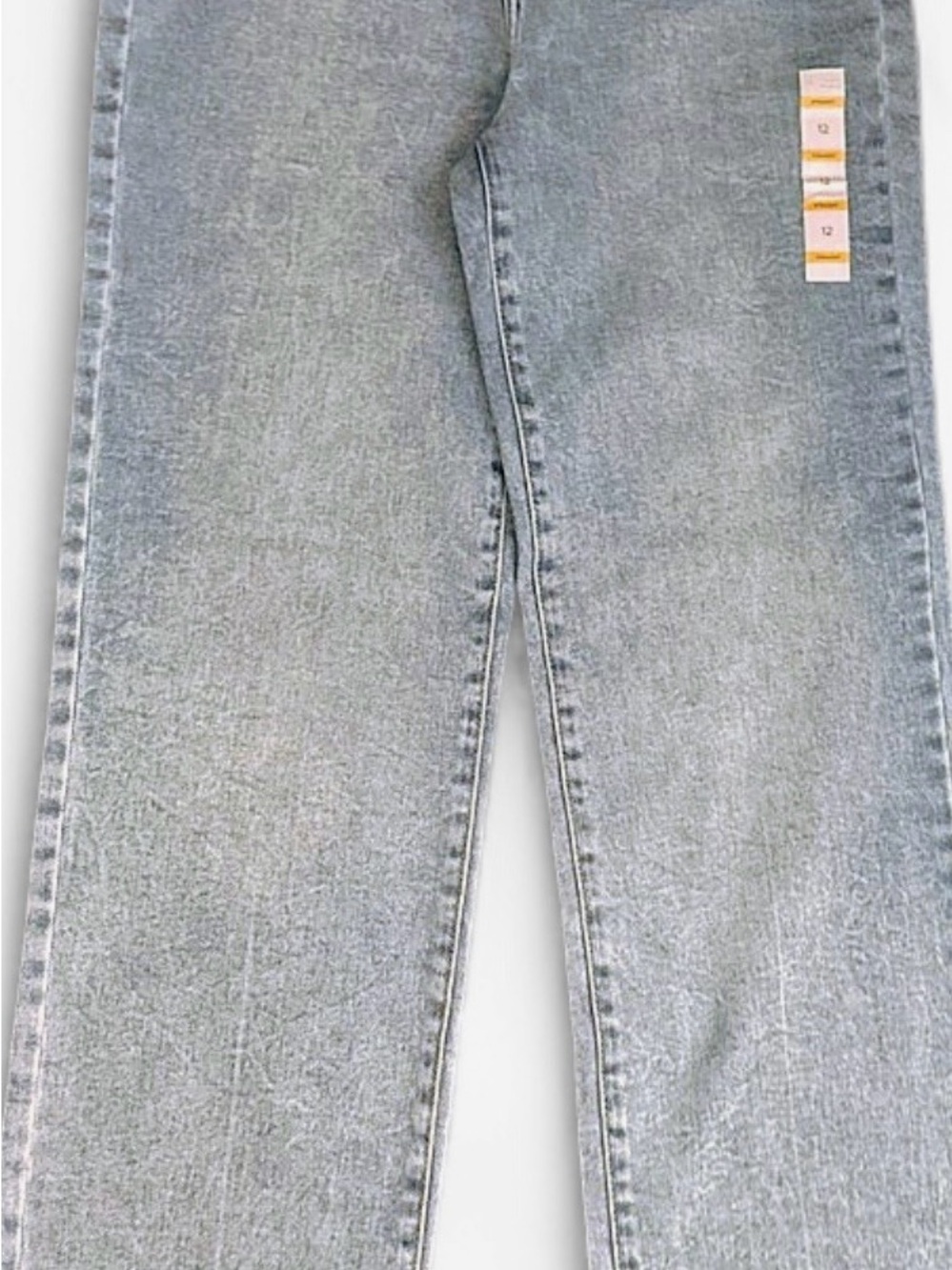 LC Lauren Conrad Men's Light Gray Straight Jeans